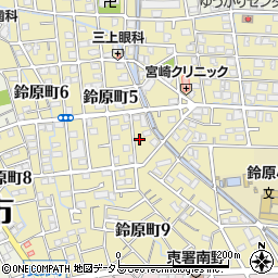 兵庫県伊丹市鈴原町5丁目60周辺の地図