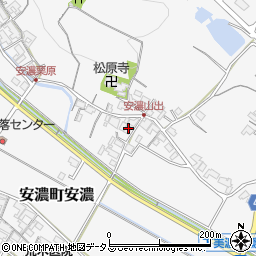 三重県津市安濃町安濃1298周辺の地図