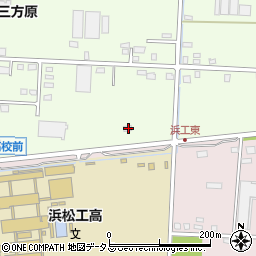 静岡県浜松市中央区東三方町40周辺の地図