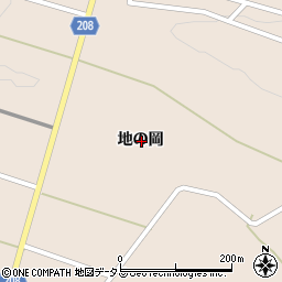 東京都大島町元町地の岡周辺の地図