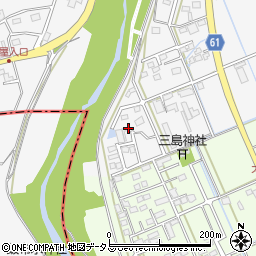 静岡県袋井市深見1396-3周辺の地図