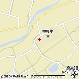 広島県三次市高杉町81周辺の地図