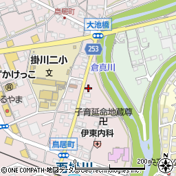 静岡県掛川市大池1015周辺の地図