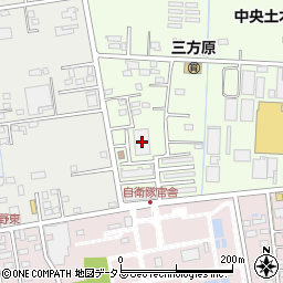 静岡県浜松市中央区東三方町12周辺の地図