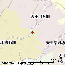 京都府京田辺市天王奥石畑1周辺の地図