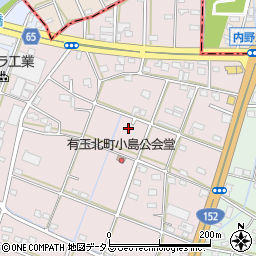 静岡県浜松市中央区有玉北町165周辺の地図