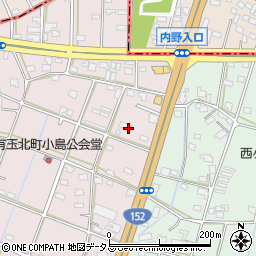 静岡県浜松市中央区有玉北町106周辺の地図