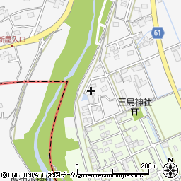 静岡県袋井市深見1392-10周辺の地図