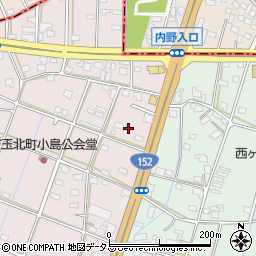 静岡県浜松市中央区有玉北町99周辺の地図