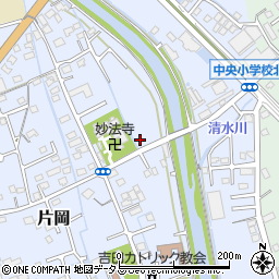 静岡県榛原郡吉田町片岡702周辺の地図