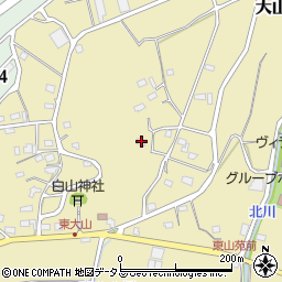 静岡県浜松市中央区大山町2749周辺の地図