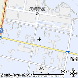 静岡県牧之原市布引原448周辺の地図