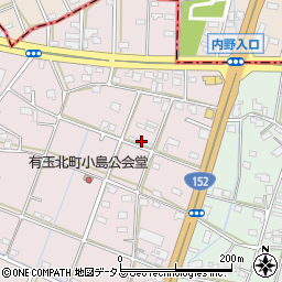 静岡県浜松市中央区有玉北町107周辺の地図