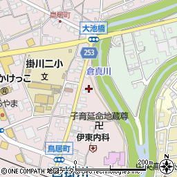 静岡県掛川市大池1016周辺の地図