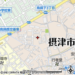 関西合同水道設備周辺の地図