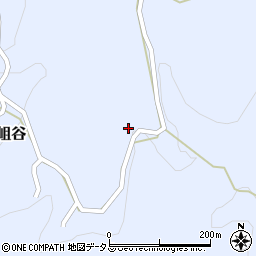 岡山県加賀郡吉備中央町岨谷2872周辺の地図