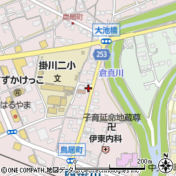 静岡県掛川市大池369周辺の地図