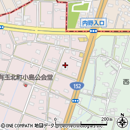 静岡県浜松市中央区有玉北町98周辺の地図