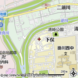 静岡県掛川市長谷625周辺の地図