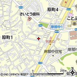 竹垣表具店周辺の地図