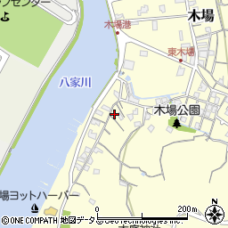 兵庫県姫路市木場1377-1周辺の地図