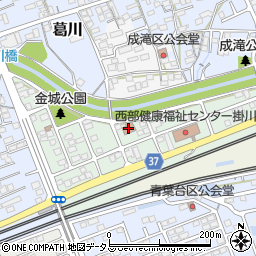 静岡県西部健康福祉センター掛川支所周辺の地図