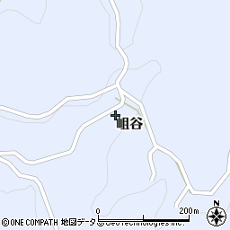 岡山県加賀郡吉備中央町岨谷周辺の地図