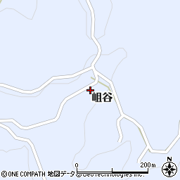 岡山県吉備中央町（加賀郡）岨谷周辺の地図