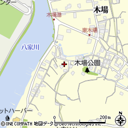 兵庫県姫路市木場1361周辺の地図
