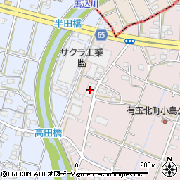 静岡県浜松市中央区有玉北町272周辺の地図