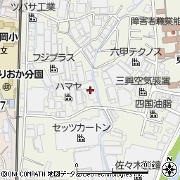 アイケー電機株式会社　電機事業部本社工場周辺の地図