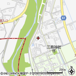 静岡県袋井市深見1392-8周辺の地図