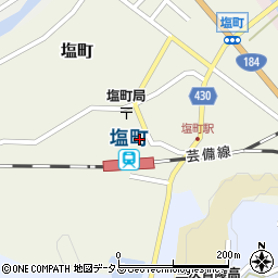 広島県三次市塩町2184周辺の地図