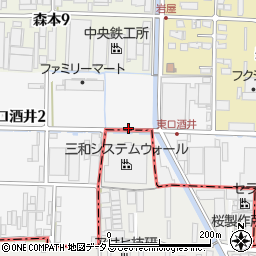 江口電気工業株式会社周辺の地図