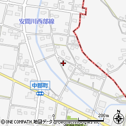 静岡県浜松市中央区中郡町125周辺の地図