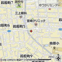 兵庫県伊丹市鈴原町4丁目25周辺の地図