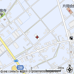 静岡県榛原郡吉田町片岡2417周辺の地図