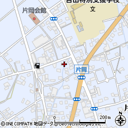 静岡県榛原郡吉田町片岡2171周辺の地図