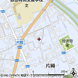 静岡県榛原郡吉田町片岡2109周辺の地図