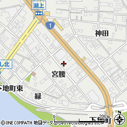 愛知県豊橋市下地町宮腰58周辺の地図