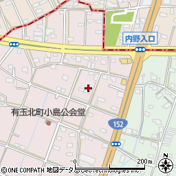静岡県浜松市中央区有玉北町111周辺の地図
