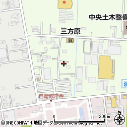 静岡県浜松市中央区東三方町16周辺の地図