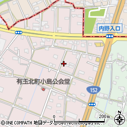 静岡県浜松市中央区有玉北町110周辺の地図