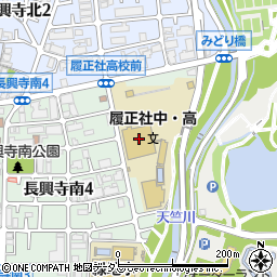 履正社高等学校周辺の地図