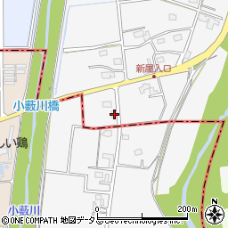 静岡県袋井市深見2731-3周辺の地図