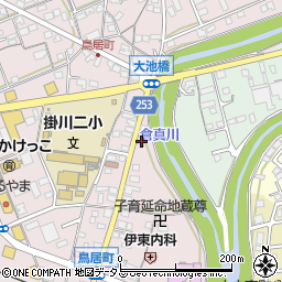 静岡県掛川市大池1019周辺の地図