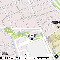 長谷川塗装株式会社周辺の地図