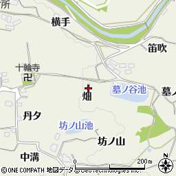 京都府木津川市山城町平尾畑39周辺の地図