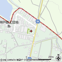 兵庫県加古郡稲美町加古北新田周辺の地図