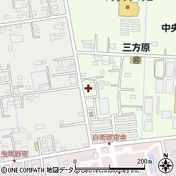 静岡県浜松市中央区東三方町2周辺の地図